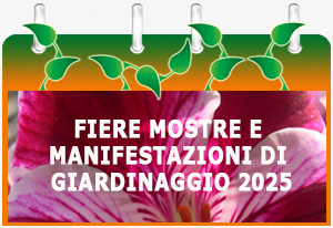 Calendario Mostre e Manifestazioni di Giardinaggio 2025